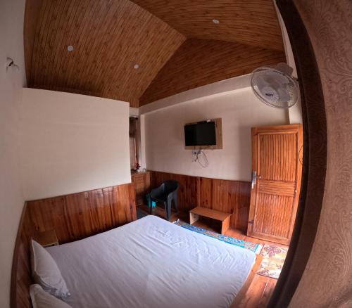 Krevet ili kreveti u jedinici u okviru objekta Prasher homestay