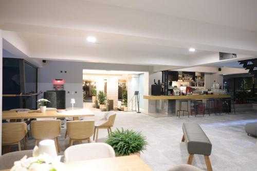 Hotel Orizontにあるレストランまたは飲食店
