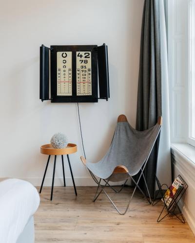 Postel nebo postele na pokoji v ubytování Eye Hotel