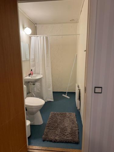 Ένα μπάνιο στο Workershotel Mariestad