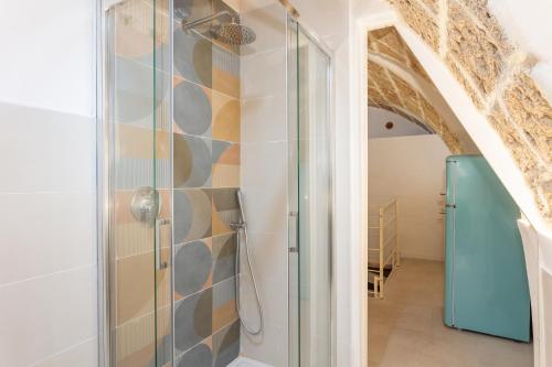 Koupelna v ubytování Carlotta Apartment