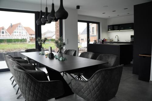 Kuchyň nebo kuchyňský kout v ubytování Ferienhaus in Lüneburg