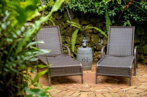 Taman di luar Pousada Ronco do Bugio - Pousada Boutique