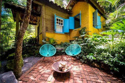Taman di luar Pousada Ronco do Bugio - Pousada Boutique
