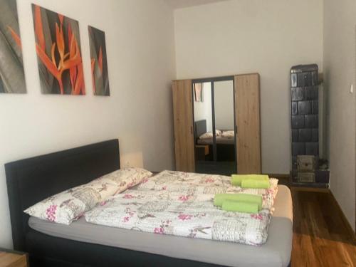 Postel nebo postele na pokoji v ubytování City Apartment