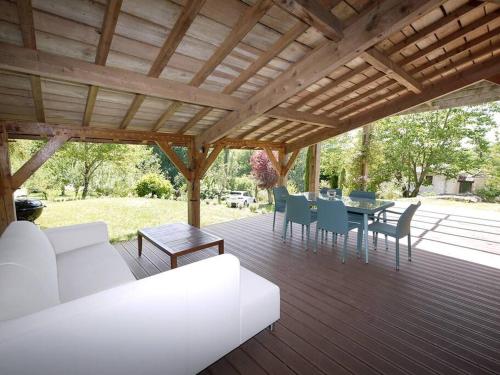 Χώρος καθιστικού στο Maison dans l'Entre-deux-Mers