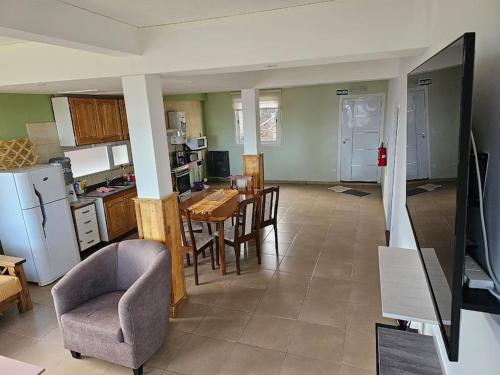 Küche/Küchenzeile in der Unterkunft Departamento en zona residencial