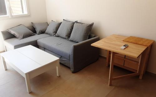 Χώρος καθιστικού στο Villa détente