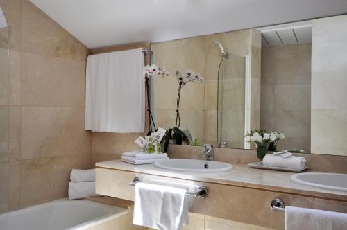 Koupelna v ubytování Suite Prado