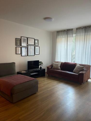 Posezení v ubytování Apartment Hilde