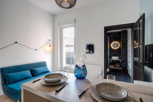 Toulouse centre-ville T2 moderne au calme