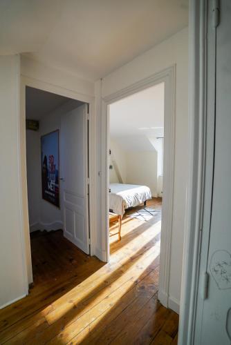 Katil atau katil-katil dalam bilik di C'est Chouette ! Les chambres !