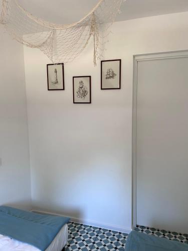 Ένα ή περισσότερα κρεβάτια σε δωμάτιο στο Morze Kwiatów