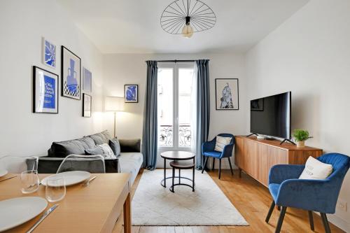 Appartement spacieux -1BDR/4P -Le bas Montmartre