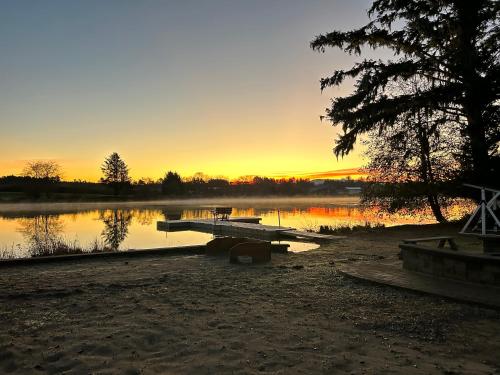 Natuurlandschap vlak bij het vakantiehuis