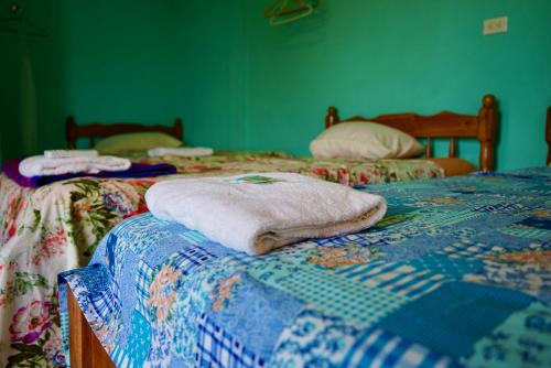 Hilltop Horizon Guesthouseにあるベッド