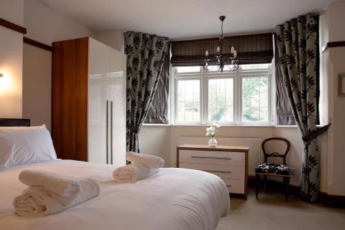 Katil atau katil-katil dalam bilik di Gilmoreton House