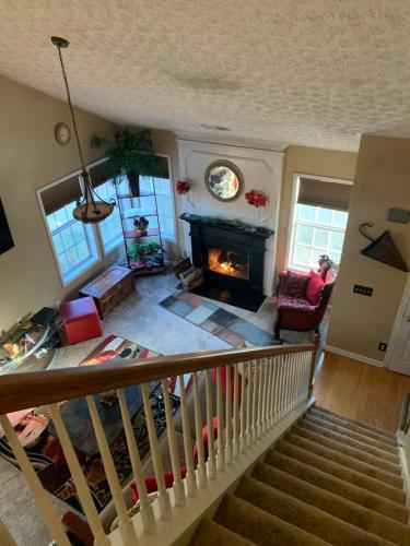Ein Sitzbereich in der Unterkunft Captivating Home near Downtown ATL