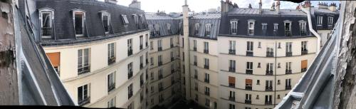 2 pièces sous les toits 6 personnes calme lumineux équipé