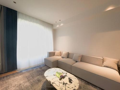 Posezení v ubytování ZHome-Count luxury apartment