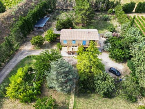 Loftmynd af Chambre d'hôtes les garrigues