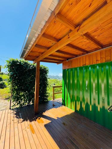 Φωτογραφία από το άλμπουμ του Casa Container - Pousada Container da Montanha VERDE Banheira σε Rio Fortuna