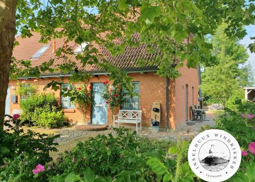 Zahrada ubytování Inselhuus Windkieker Fehmarn