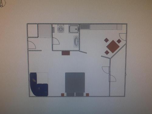 Půdorys ubytování Melange Apartman ***