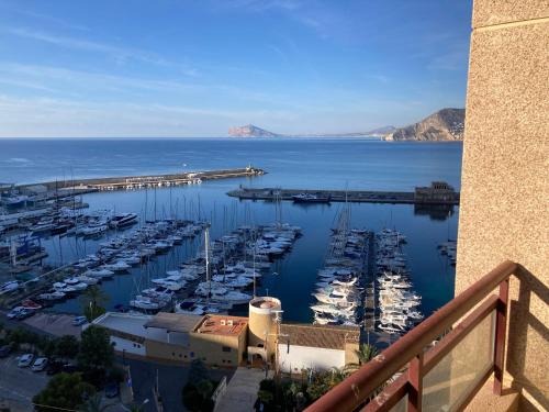 Atico Duplex Penthouse Rosa Marina Club Nautico Calpe Penon Sea view