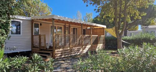 Mobilhome 6P Camping la Carabasse Vias