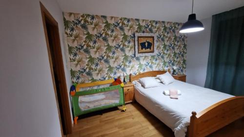 Postel nebo postele na pokoji v ubytování Paseo de la Ribera. Córdoba.