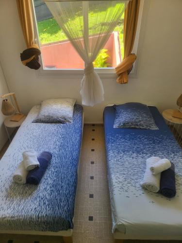 Postel nebo postele na pokoji v ubytování Résidence Belle Anse Trois-ilets