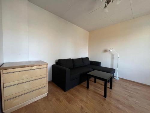 Et opholdsområde på Small studio apartment