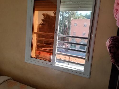 Balkón nebo terasa v ubytování Hotel Des voyageur