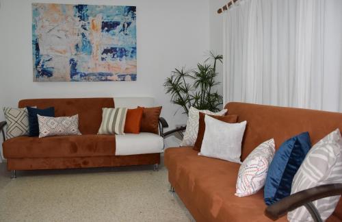 Posezení v ubytování Villa Seaside