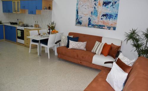 Kuchyň nebo kuchyňský kout v ubytování Villa Seaside