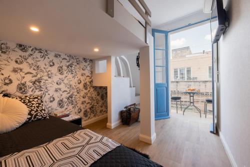 Posezení v ubytování Encanto Townhouse Sliema
