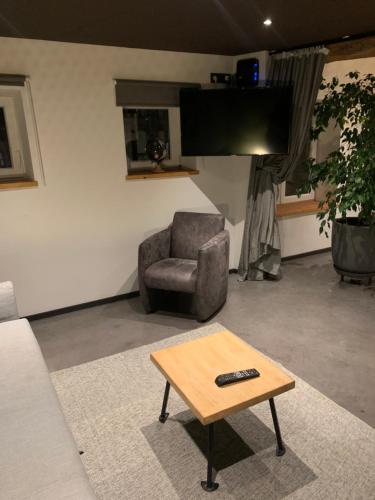 Posezení v ubytování Froissart Loft et Studio