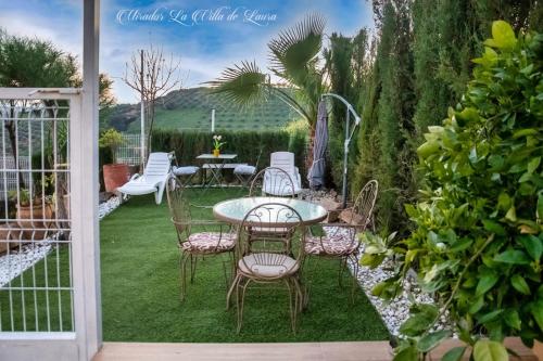 Jardin de l'établissement Mirador La Villa de Laura