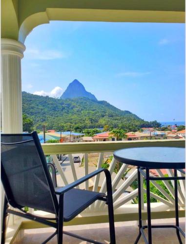 Balcon ou terrasse dans l'établissement La Pelle