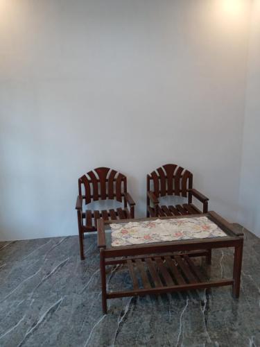 Χώρος καθιστικού στο Siroen Homestay