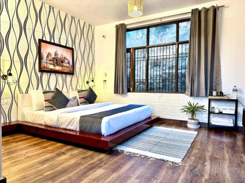 Cama o camas de una habitación en Alt Life - Dharamkot (Mcleodganj)