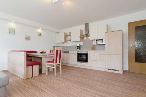 Dapur atau dapur kecil di Ferienwohnung Kobelsberg