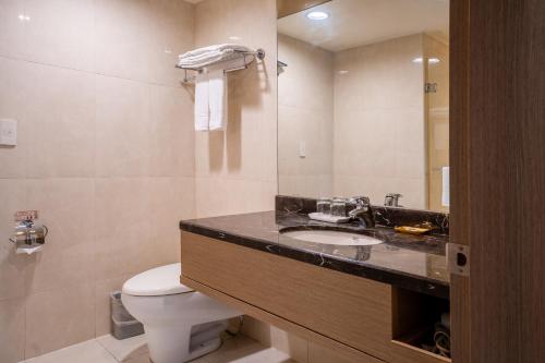 Koupelna v ubytování Guide Hotel Taipei Chongqing
