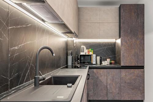 Dapur atau dapur kecil di ONE Tower Apartments