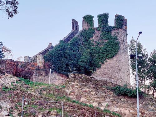 an old castle on top of a hill at Casa-Nova in Sarria