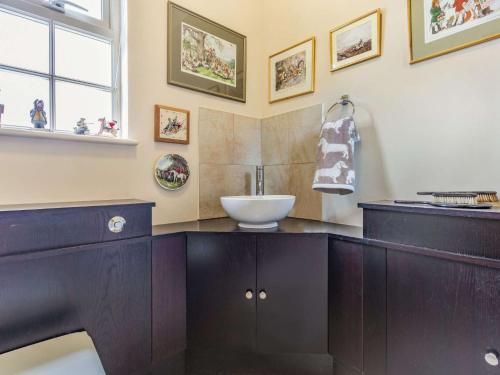 a bathroom with a sink and a counter top at 3 Bed in Edinburgh 87264 in Lasswade