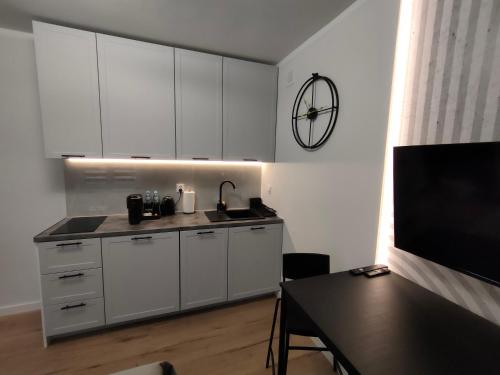 Cucina o angolo cottura di Slate Apartament Polanica - Zdrój