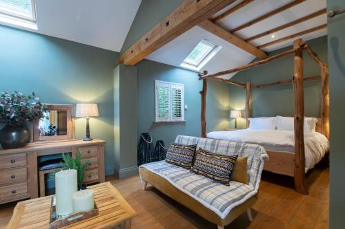 Кровать или кровати в номере Stable Lodge - Boutique Bed & Breakfast