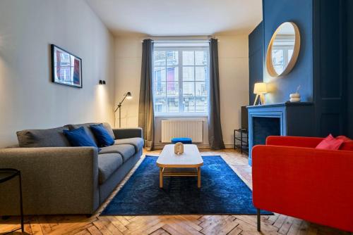 Et opholdsområde på 3 bedroom apartment, close to all amenities